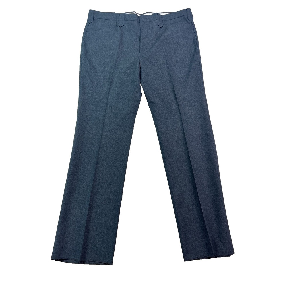 NEW Vintage Sheplers 44 Blue Western Dress Suit Pants Bootcut Retro Mens‎